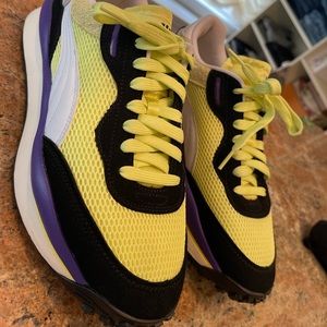 Puma Style Rider sunny lime-puma black